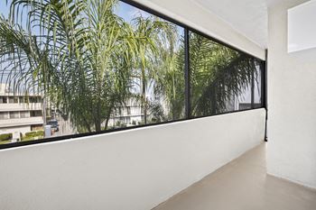 Balcony at Jaclyn Terrace Apartments in Valley Village
